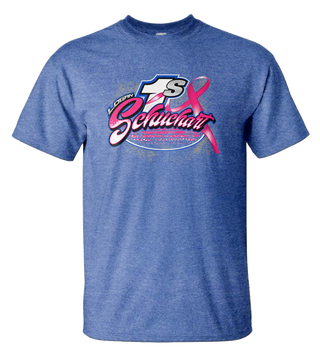 Buy heather-royal Pink Out T-Shirt