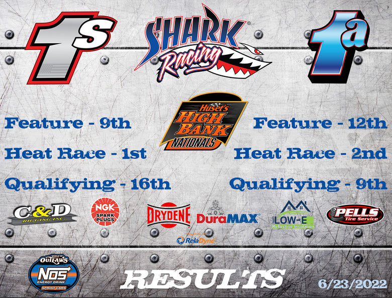 Huset's Speedway Results - Highbank Nationals Night 1 (Thurs. 6.23)