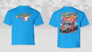 Buy blue Youth Summer Flo T-Shirt