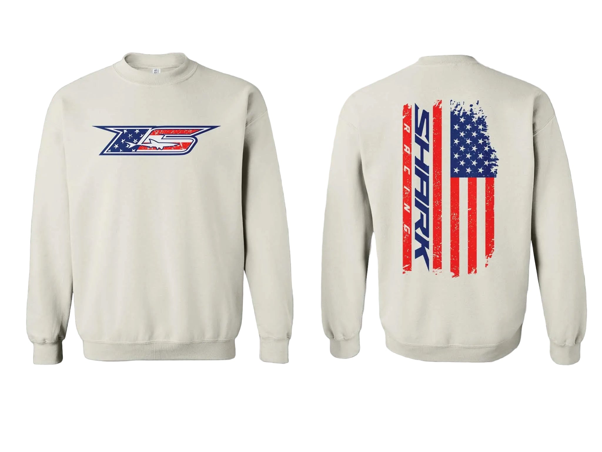Flag Lifestyle Crewneck | Shark Racing