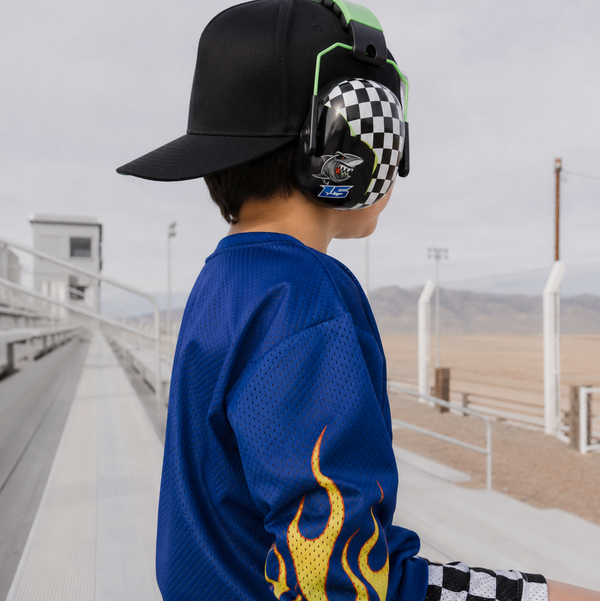 Youth Checkerd Ear Protection