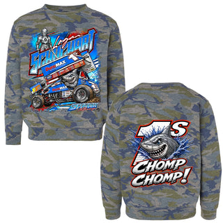 Shark Attack Youth Crewneck