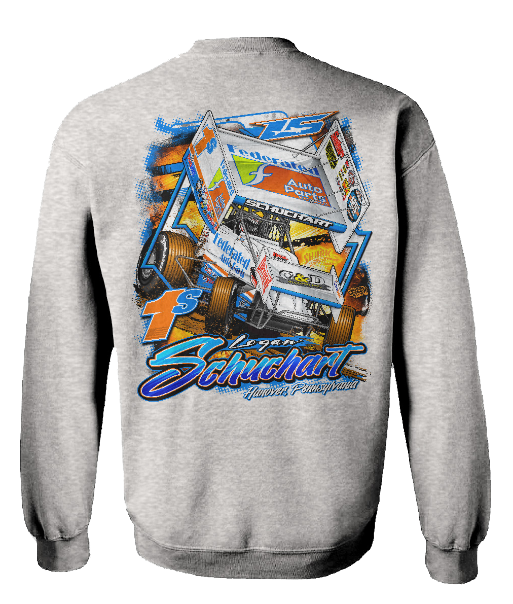 Federated Auto Parts Crewneck Shark Racing