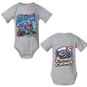 Youth Onesie Shark Attack
