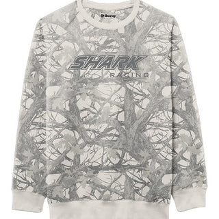 Camo Shark Racing Crewneck