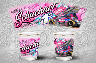 Pink Awareness Shot Glass