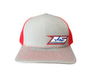 LS Grey/Red Hat
