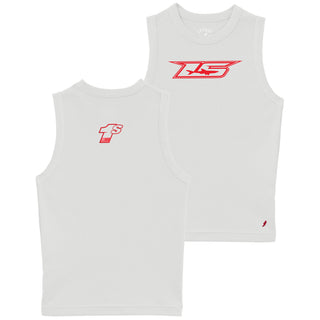 Buy white Retro Rib Tank