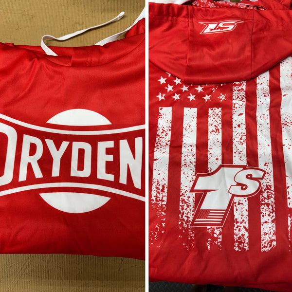 Drydene 1s Flag Sport Tek Hoodie