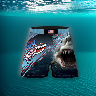 Youth Shark Racing Board Shorts