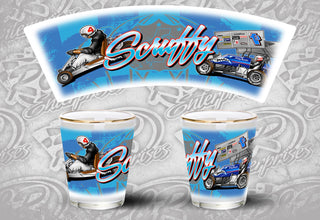 Bobby Allen Tribute Shot Glass