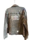 Shark Racing Glitter Jean Jacket