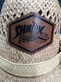 Shark Racing Straw Cowboy Hat