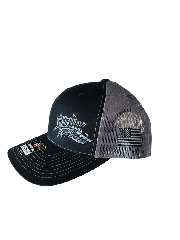 Shark Racing Black/Charcoal Hat