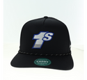 1s Black Caddy with Black/White Rope Hat