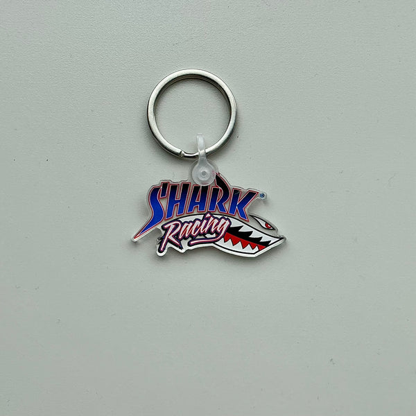 Shark Racing Key Chain