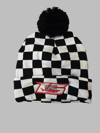 Checkered LS Beanie