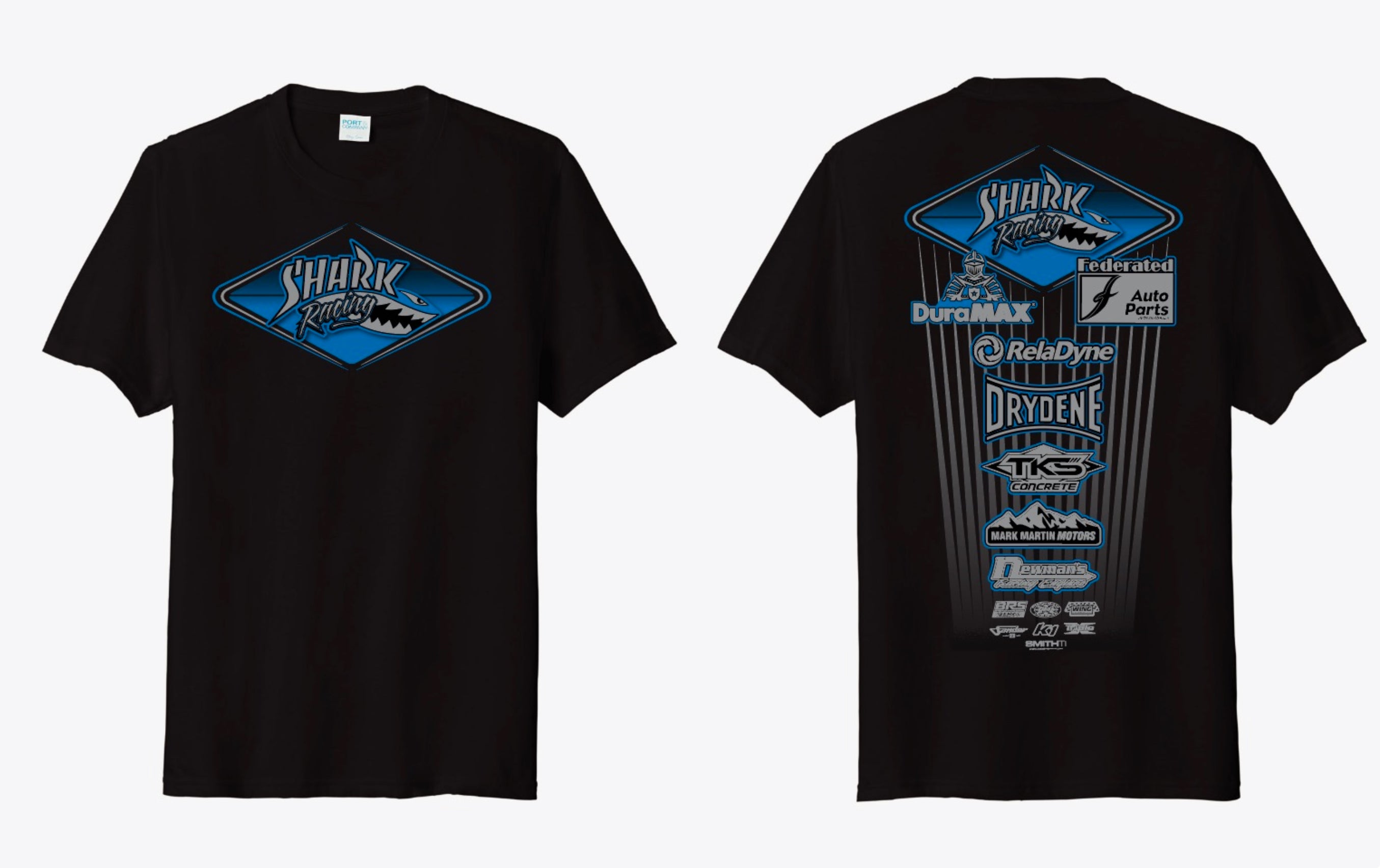 White Shark Racing 2026 Shark Racing Crew T-Shirt