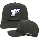 1s Black Caddy with Black/White Rope Hat