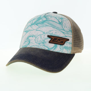 Wave Trucker W/LS Leather Patch