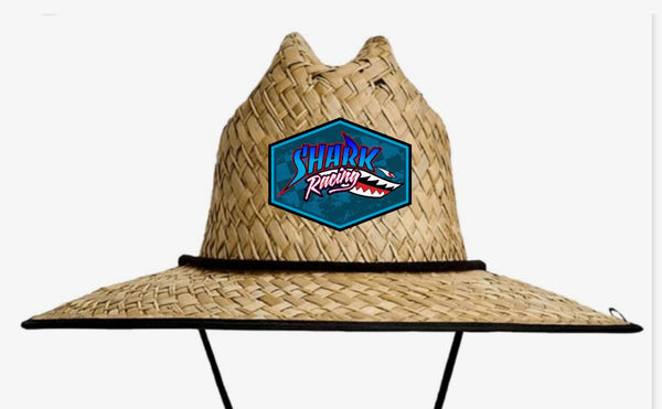 Shark Racing Straw Hat