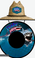 Shark Racing Straw Hat