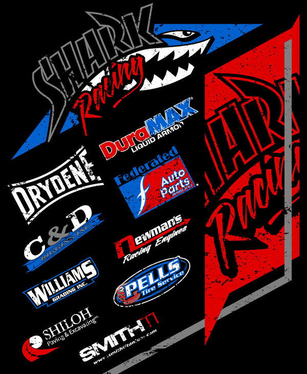 Shark Racing Retro Crew T-Shirt