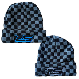 Logan Schuchart LS Checkered Beanie