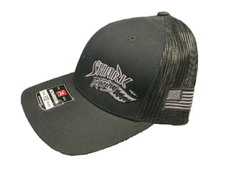 Buy black-black Shark Racing Black 112  Hat