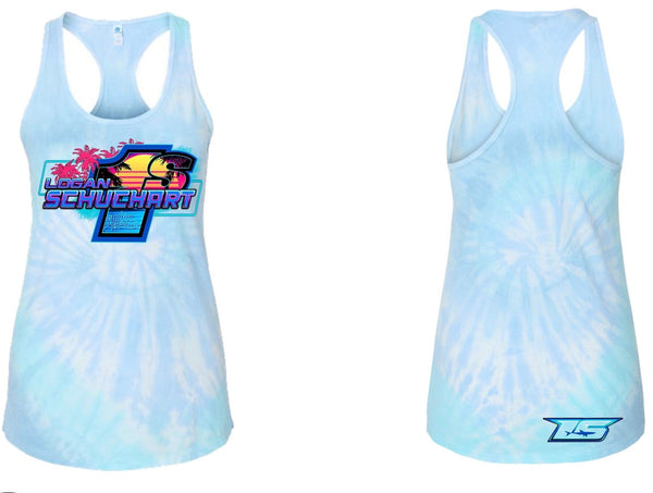 Infested Waters Lagoon Tie-Dyed Tank Top
