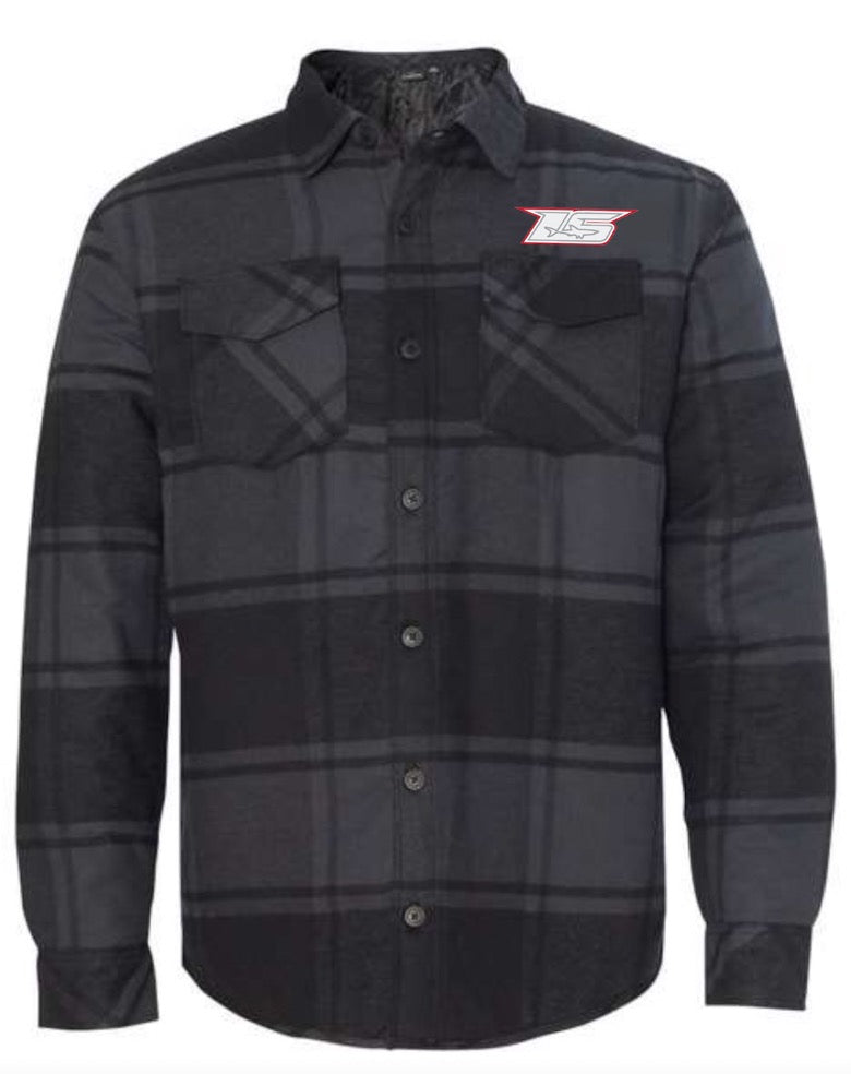 LS Quilted Flannel | Shark Racing