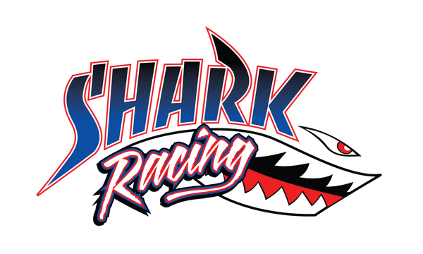 Shark Racing Glow in the Dark Temporary Tattoo