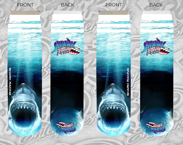 Shark Racing "Shark Attack" Socks
